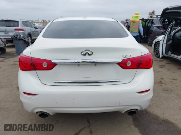 2015 Infiniti Q50 Premium z VIN JN1BV7AP2FM344044, wystawiony jako IAAI lot #42217012 z przebiegiem 155 714 mil mil oraz . Historia ofert i sprzedaży dostępna na DreamBid. Obrazek 16.