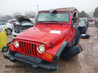 2000 Jeep Wrangler SE with VIN 1J4FA29P7YP793068, listed as a IAAI auction lot 41576287 with 113,298 mi miles. Bid and sale history available at carsss.com. Image 6.