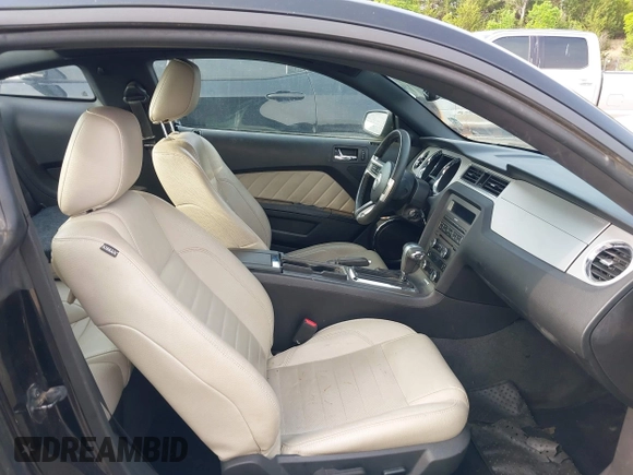 2012 Ford Mustang V6 Premium with VIN 1ZVBP8AM8C5220642, listed as a IAAI auction lot 42110826 with 106,322 mi miles. Bid and sale history available at carsss.com. Image 5.