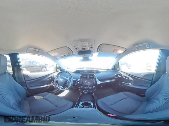 2021 Toyota Prius LE with VIN JTDKAMFP5M3177018, listed as a Copart auction lot 63930405 with 58,439 mi miles and Salvage title. Bid and sale history available at DreamBid. Image 14.