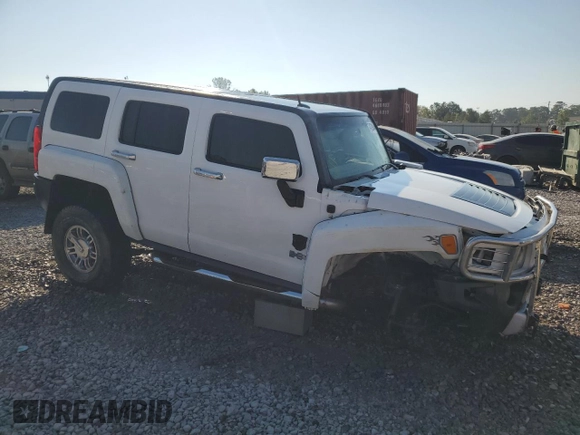 2008 Hummer H3 SUV Alpha with VIN 5GTEN63L988184649, listed as a Copart auction lot 74728944 with 0 mi miles and Salvage Title. Bid and sale history available at carsss.com. Image 4.
