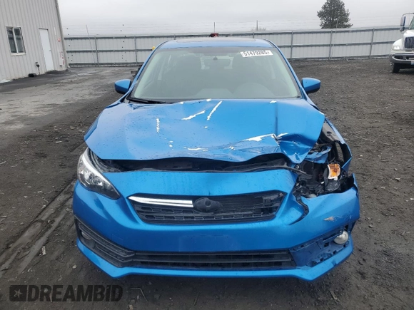 2020 Subaru Impreza Premium с VIN 4S3GKAD65L3605213, выставлен на аукционе Copart как лот 51479285 с пробегом 42 578 миль миль и Списание • Salvage title. История ставок и продаж доступна на DreamBid. Изображение 5.