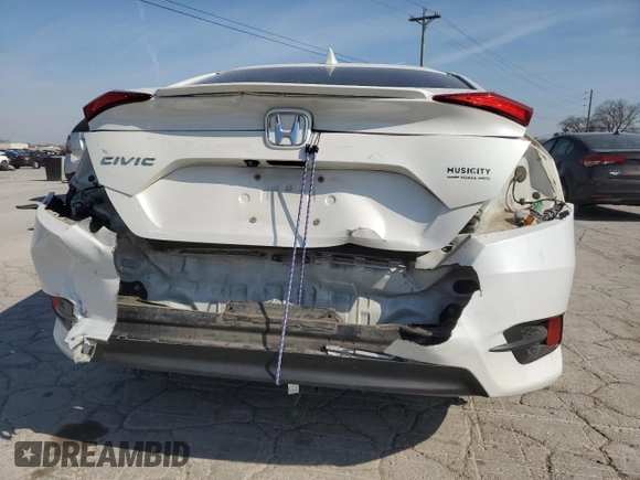 2017 Honda Civic Sedan EX-T with VIN 19XFC1F32HE031911, listed as a Copart auction lot 50859725 with 280,873 mi miles and Salvage Title. Bid and sale history available at carsss.com. Image 6.