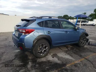 2021 Subaru Crosstrek Special Sports with VIN JF2GTHSC7MH364193, listed as a Copart auction lot 62720225 with 38,740 mi miles and Salvage title. Bid and sale history available at DreamBid. Image 3.