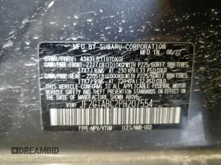 2023 Subaru Crosstrek with VIN JF2GTABC2PH207554, listed as a Copart auction lot 47368105 with 33,843 mi miles and Salvage title. Bid and sale history available at DreamBid. Image 13.