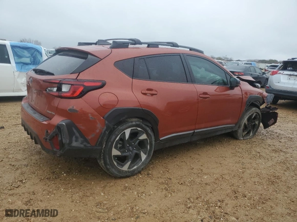 2024 Subaru Crosstrek Limited with VIN 4S4GUHN69R3748770, listed as a Copart auction lot 44829255 with 9,049 mi miles and Salvage Title. Bid and sale history available at carsss.com. Image 3.