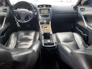 2009 Lexus IS with VIN JTHBK262095095309, listed as a Copart auction lot 53967055 with 202,914 mi miles and Salvage Title. Bid and sale history available at carsss.com. Image 8.