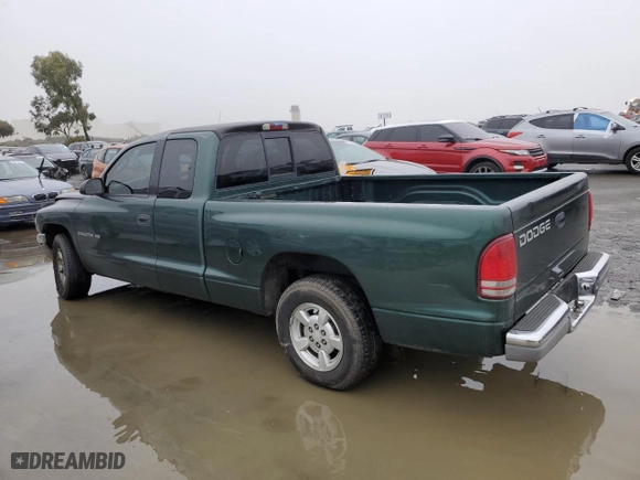2002 Dodge Dakota SLT with VIN 1B7GL42X52S528521, listed as a Copart auction lot 85598784 with 168,740 mi miles and Salvage Title. Bid and sale history available at carsss.com. Image 2.
