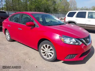 2017 Nissan Sentra SV with VIN 3N1AB7APXHY319719, listed as a IAAI auction lot 42078996 with 219,755 mi miles. Bid and sale history available at carsss.com. Image 1.