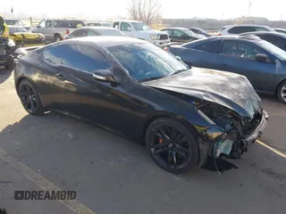 2012 Hyundai Genesis Coupe Grand Touring z VIN KMHHU6KH0CU068322, wystawiony jako IAAI lot #41151595 z przebiegiem 56 785 mil mil oraz . Historia ofert i sprzedaży dostępna na DreamBid. Obrazek 1.