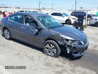 2014 Honda Accord LX z VIN 1HGCR2F34EA157954, wystawiony jako IAAI lot #42314115 z przebiegiem 80 452 mil mil oraz . Historia ofert i sprzedaży dostępna na DreamBid. Obrazek 1.