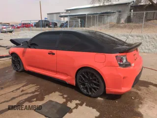 2015 Scion tC with VIN JTKJF5C77FJ008164, listed as a Copart auction lot 51123945 with 190,148 mi miles and Salvage Title. Bid and sale history available at carsss.com. Image 2.