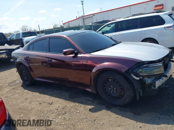 2018 Dodge Charger Police with VIN 2C3CDXKT3JH214872, listed as a IAAI auction lot 42078447 with 138,785 mi miles and . Bid and sale history available at carsss.com. Image 14.