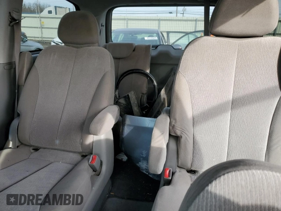 2012 Kia Sedona LX with VIN KNDMG4C76C6445518, listed as a Copart auction lot 44144625 with 109,263 mi miles and Salvage Title. Bid and sale history available at carsss.com. Image 10.