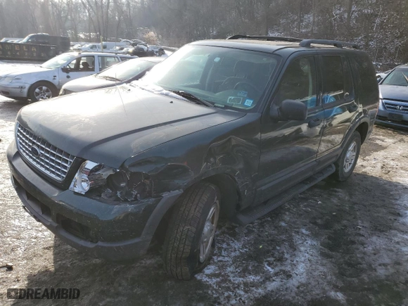 2003 Ford Explorer XLT with VIN 1FMZU73KX3ZB31918, listed as a Copart auction lot 86480754 with 150,825 mi miles and Salvage Title. Bid and sale history available at carsss.com. Image 1.