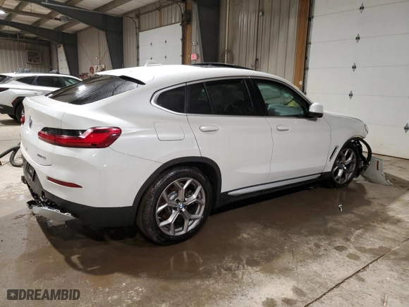 2022 BMW X4 xDrive30i with VIN 5UX33DT05N9J34723, listed as a Copart auction lot 85291284 with 22,894 mi miles and Clean Title. Bid and sale history available at carsss.com. Image 3.