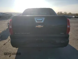 2009 Chevrolet Avalanche LTZ with VIN 3GNFK320X9G272591, listed as a Copart auction lot 75930164 with 213,252 mi miles and Salvage Title. Bid and sale history available at carsss.com. Image 6.