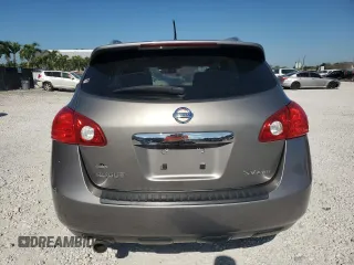 2012 Nissan Rogue SV with VIN JN8AS5MVXCW714807, listed as a Copart auction lot 52620405 with 125,202 mi miles and Salvage Title. Bid and sale history available at carsss.com. Image 6.