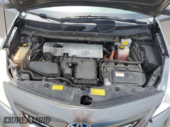 2013 Toyota Prius Two with VIN JTDZN3EU9D3195283, listed as a Copart auction lot 54975085 with 447,210 mi miles and Clean Title. Bid and sale history available at carsss.com. Image 11.
