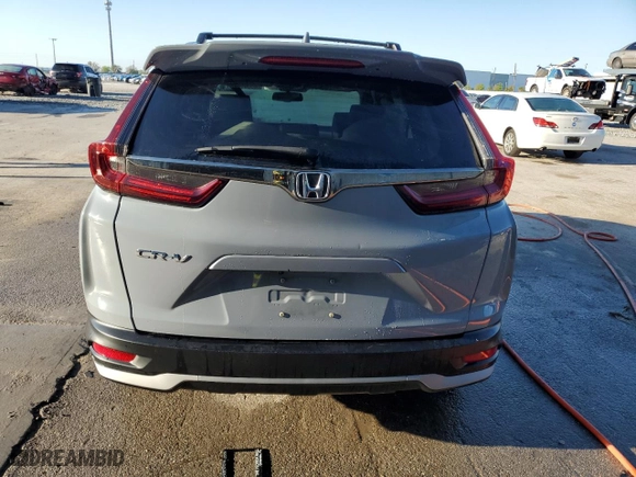 2022 Honda CR-V EX-L with VIN 5J6RW1H89NA009216, listed as a Copart auction lot 48560695 with 60,551 mi miles and Salvage Title. Bid and sale history available at carsss.com. Image 6.
