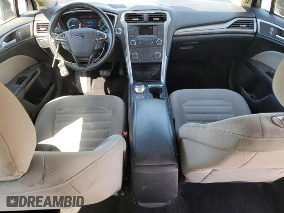 2017 Ford Fusion S with VIN 3FA6P0G79HR368204, listed as a Copart auction lot 49282175 with 75,931 mi miles and Salvage Title. Bid and sale history available at DreamBid. Image 8.