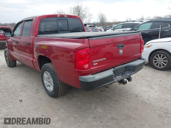 2006 Dodge Dakota ST with VIN 1D7HE28K06S636250, listed as a IAAI auction lot 41996544 with 74,995 mi miles and . Bid and sale history available at carsss.com. Image 3.
