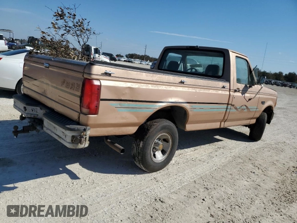 1994 Ford F-150 with VIN 1FTEF14Y6RNA95481, listed as a Copart auction lot 78128444 with Not provided miles and Salvage title. Bid and sale history available at DreamBid. Image 3.