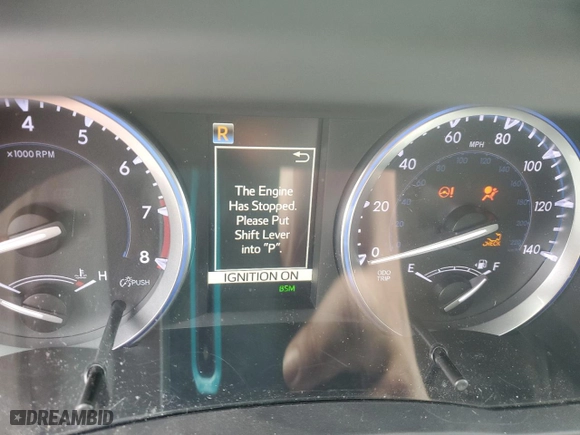 2018 Toyota Highlander SE with VIN 5TDJZRFH9JS541056, listed as a Copart auction lot 46634235 with 0 mi miles and Salvage Title. Bid and sale history available at carsss.com. Image 9.