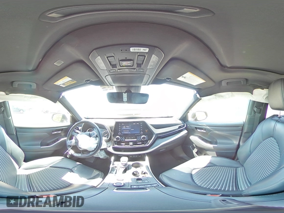 2022 Toyota Highlander XSE with VIN 5TDLZRBH8NS242131, listed as a Copart auction lot 59352015 with 26,232 mi miles and Salvage title. Bid and sale history available at DreamBid. Image 15.