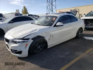 2017 BMW 2 Series 230i with VIN WBA2F9C52HV664251, listed as a Copart auction lot 78553163 with 76,528 mi miles. Bid and sale history available at carsss.com. Image 1.