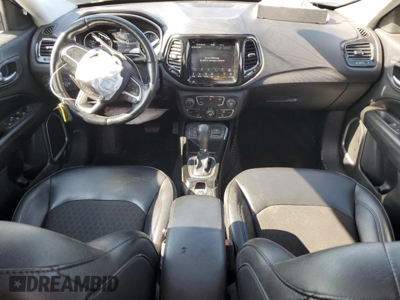 2020 Jeep Compass Latitude with VIN 3C4NJCBB8LT162579, listed as a Copart auction lot 56656665 with 78,828 mi miles and Salvage title. Bid and sale history available at DreamBid. Image 8.