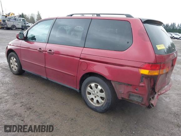 2003 Honda Odyssey EX z VIN 5FNRL18683B080893, wystawiony jako IAAI lot #41840931 z przebiegiem 218 794 mil mil oraz . Historia ofert i sprzedaży dostępna na DreamBid. Obrazek 3.