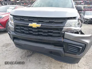 2022 Chevrolet Colorado 2WD Work Truck with VIN 1GCGSBEN4N1319525, listed as a IAAI auction lot 41070216 with 22,337 mi miles and . Bid and sale history available at DreamBid. Image 6.