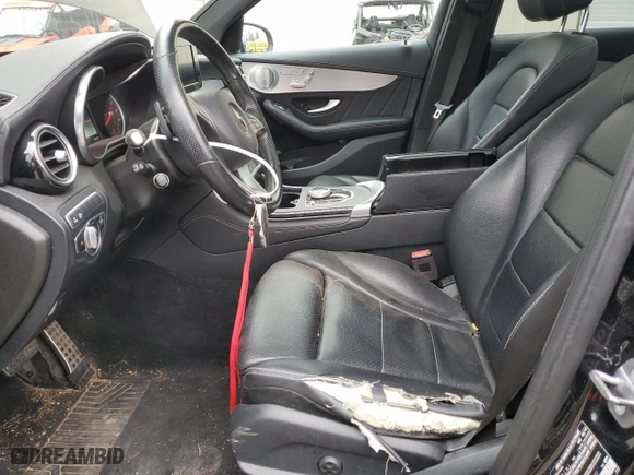 2019 Mercedes-Benz GLC with VIN WDC0G4KB3KF655877, listed as a Copart auction lot 44792765 with 79,342 mi miles and Salvage Title. Bid and sale history available at carsss.com. Image 7.