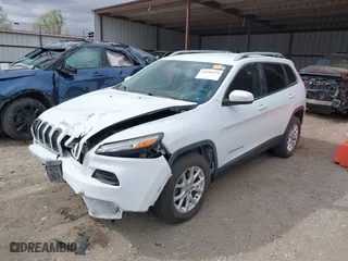 2015 Jeep Cherokee Latitude with VIN 1C4PJMCS1FW541757, listed as a IAAI auction lot 41836524 with 95,184 mi miles. Bid and sale history available at carsss.com. Image 23.