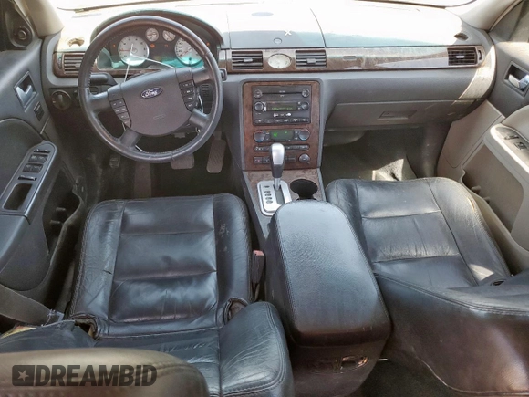 2005 Ford Five Hundred Limited с VIN 1FAHP281X5G134638, выставлен на аукционе Copart как лот 58256315 с пробегом Не указан миль и Чистый • Clean title. История ставок и продаж доступна на DreamBid. Изображение 8.
