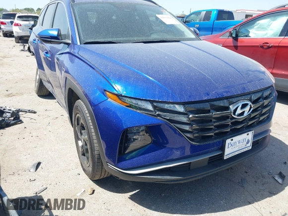 2023 Hyundai Tucson SEL z VIN 5NMJBCAE3PH204442, wystawiony jako IAAI lot #41831450 z przebiegiem 50 812 mil mil oraz . Historia ofert i sprzedaży dostępna na DreamBid. Obrazek 1.