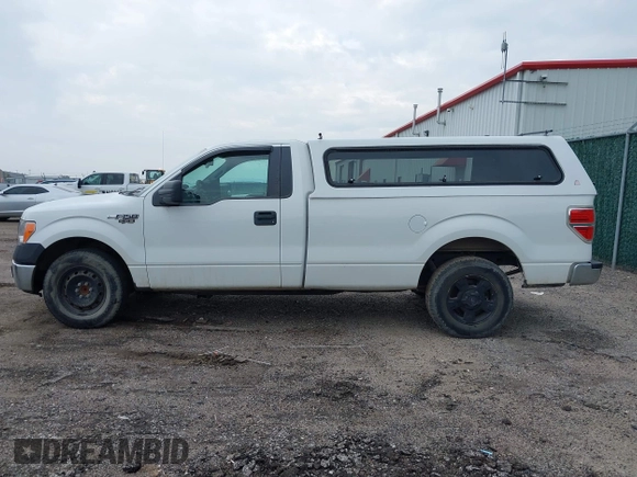 2013 Ford F-150 XL with VIN 1FTMF1CM6DKG27560, listed as a IAAI auction lot 42428890 with 118,354 mi miles and . Bid and sale history available at DreamBid. Image 14.