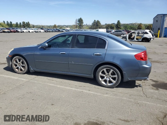 2006 Infiniti G35 with VIN JNKCV51E26M521923, listed as a Copart auction lot 55790825 with 138,525 mi miles and Clean Title. Bid and sale history available at carsss.com. Image 2.