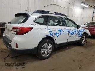 2016 Subaru Outback 2.5i with VIN 4S4BSBAC1G3276523, listed as a Copart auction lot 82616384 with Not provided miles and Salvage title. Bid and sale history available at DreamBid. Image 3.