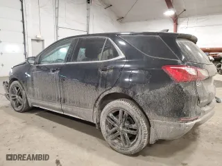 2020 Chevrolet Equinox LT with VIN 3GNAXUEV7LL316604, listed as a Copart auction lot 46686915 with 71,793 mi miles and Salvage Title. Bid and sale history available at carsss.com. Image 2.