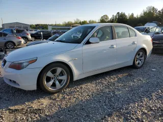 2007 BMW 5 Series 525i with VIN WBANE53537CW64553, listed as a Copart auction lot 52361445 with 169,381 mi miles and Clean Title. Bid and sale history available at carsss.com. Image 1.