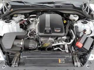 2024 Cadillac CT5 Sport z VIN 1G6DP5RK8R0130218, wystawiony jako Copart lot #45973105 z przebiegiem 6 878 mil mil oraz Szkoda całkowita • Salvage title. Historia ofert i sprzedaży dostępna na DreamBid. Obrazek 12.
