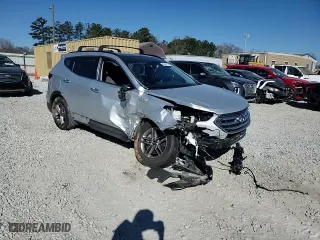 2018 Hyundai Santa Fe Sport 2.4L with VIN 5XYZU3LB9JG556166, listed as a Copart auction lot 46891815 with 76,535 mi miles and Salvage Title. Bid and sale history available at carsss.com. Image 14.