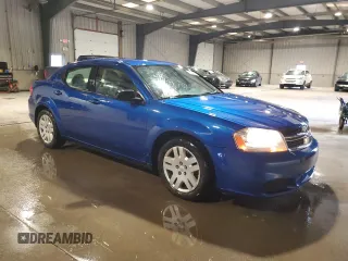 2014 Dodge Avenger SE with VIN 1C3CDZAB8EN126367, listed as a Copart auction lot 57153165 with 147,539 mi miles and Clean title. Bid and sale history available at DreamBid. Image 4.
