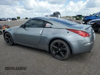 2005 Nissan 350Z with VIN JN1AZ34D65M610383, listed as a Copart auction lot 63184204 with 66,806 mi miles and Salvage Title. Bid and sale history available at DreamBid. Image 2.