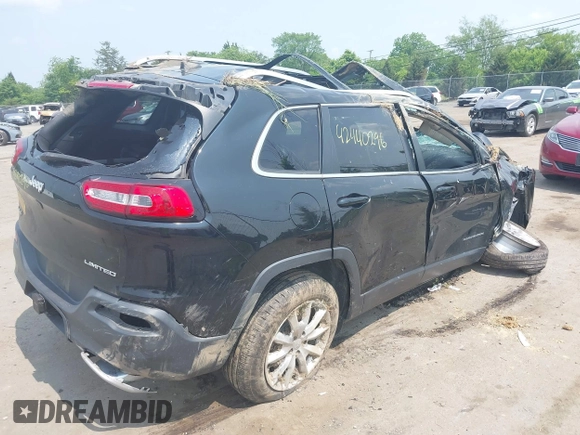 2017 Jeep Cherokee Limited с VIN 1C4PJMDS4HW631244, выставлен на аукционе IAAI как лот 42440296 с пробегом 111 461 миль миль и . История ставок и продаж доступна на DreamBid. Изображение 4.