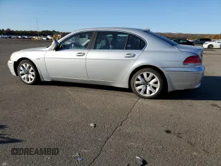 2003 BMW 7 Series 745Li with VIN WBAGN63433DS43345, listed as a Copart auction lot 81220114 with Not Provided miles and Non Repairable. Bid and sale history available at carsss.com. Image 2.