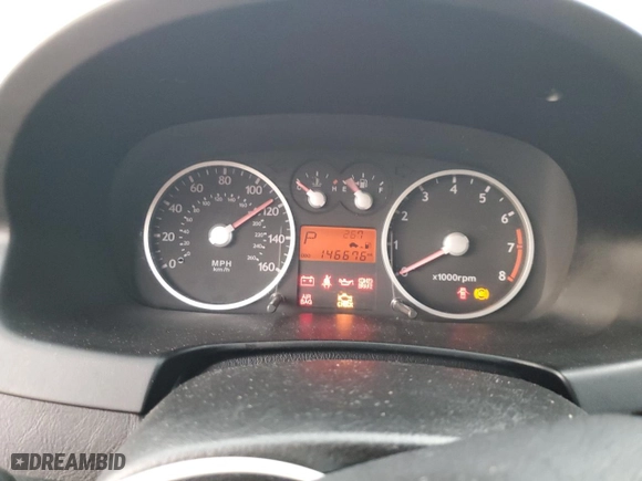 2006 Hyundai Tiburon GT with VIN KMHHN65FX6U224913, listed as a Copart auction lot 80695184 with 146,676 mi miles and Salvage Title. Bid and sale history available at carsss.com. Image 9.