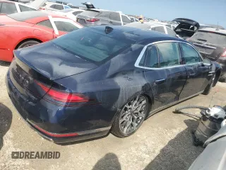 2024 Genesis G90 e-SC with VIN KMTFC4SD3RU042811, listed as a Copart auction lot 76003614 with Not Provided miles and Salvage Title. Bid and sale history available at DreamBid. Image 3.